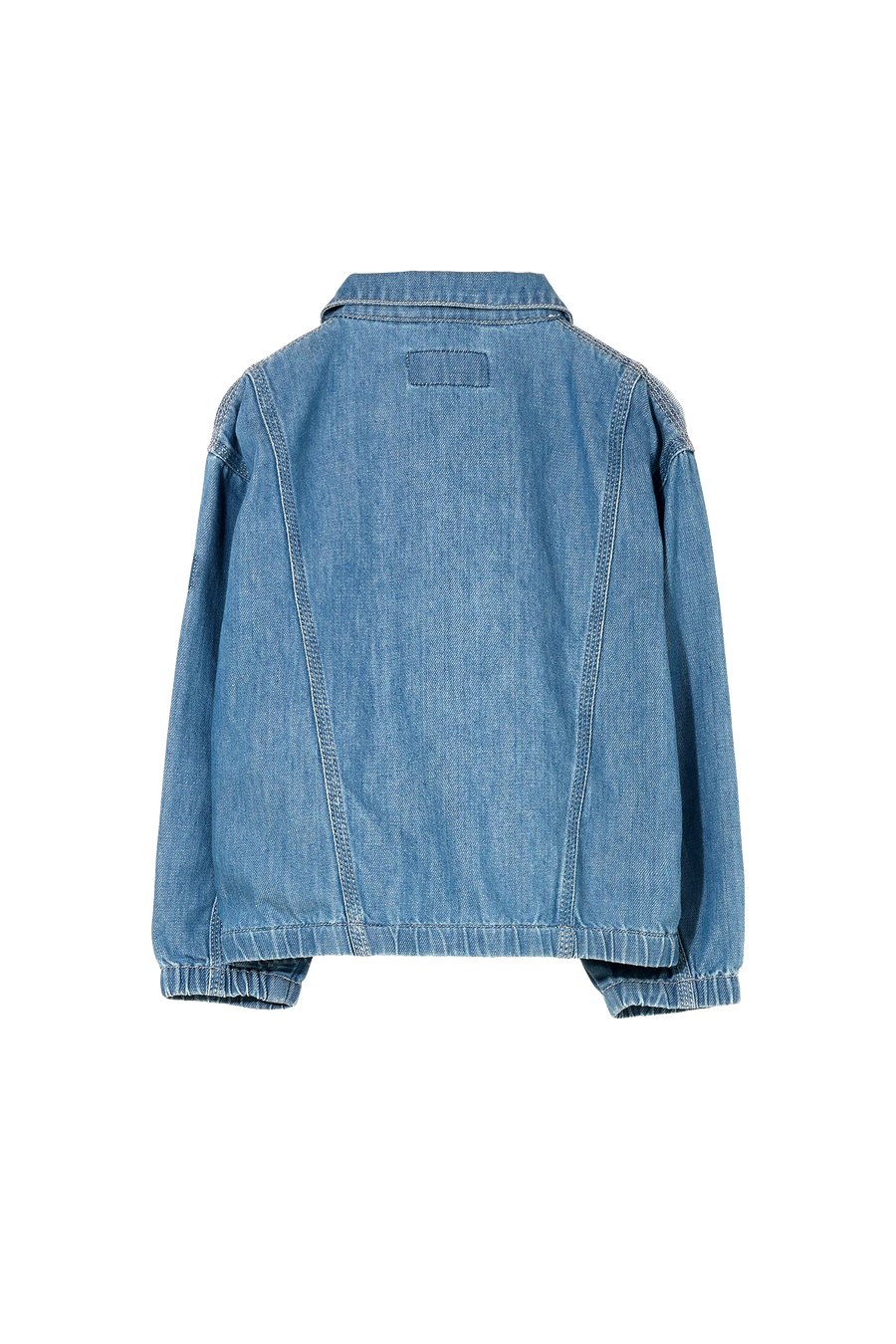 Finger in the Nose - Coats / Jackets - FLYNN Bleached Blue - Oversized Fit Denim Jacket