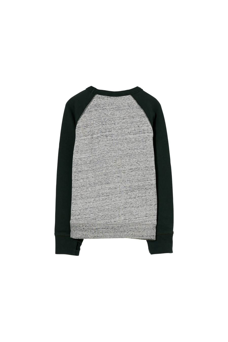 Finger in the Nose - Sweatshirts - HANK Heather Grey/Ash Black Sunbird - Raglan Sweater