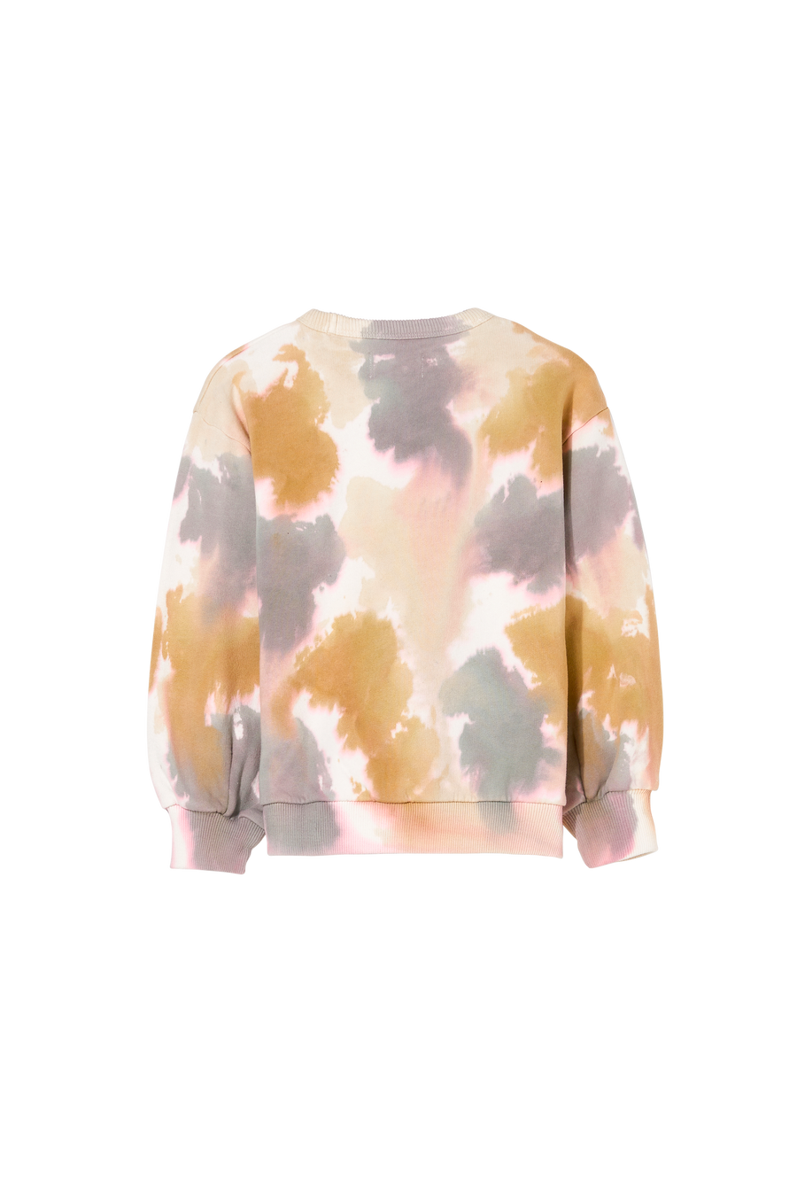 HIROKO Ecru Tie & Dye - Crew Neck Sweatshirt