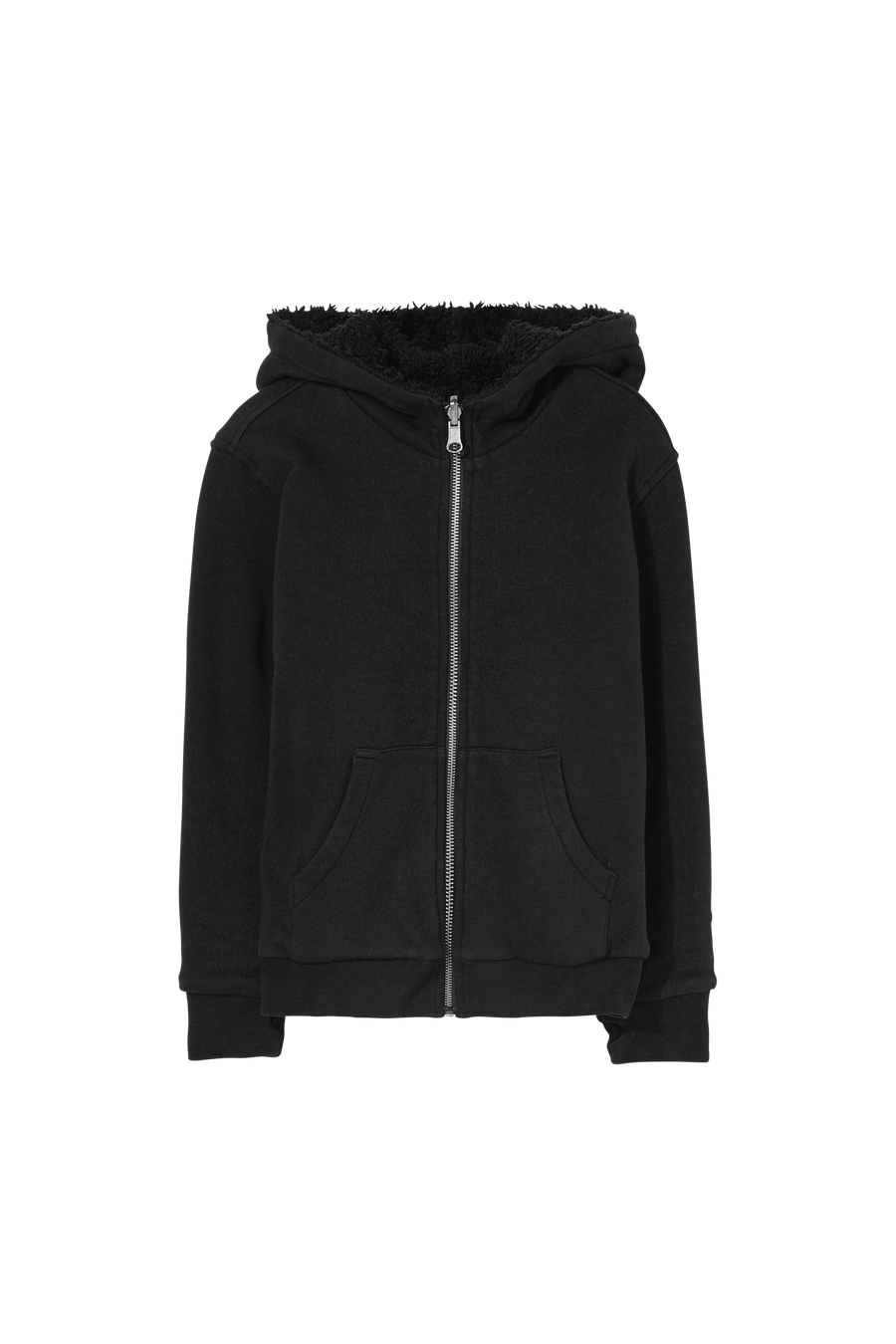 Finger in the Nose - Black Reversible Zipped Hoodie