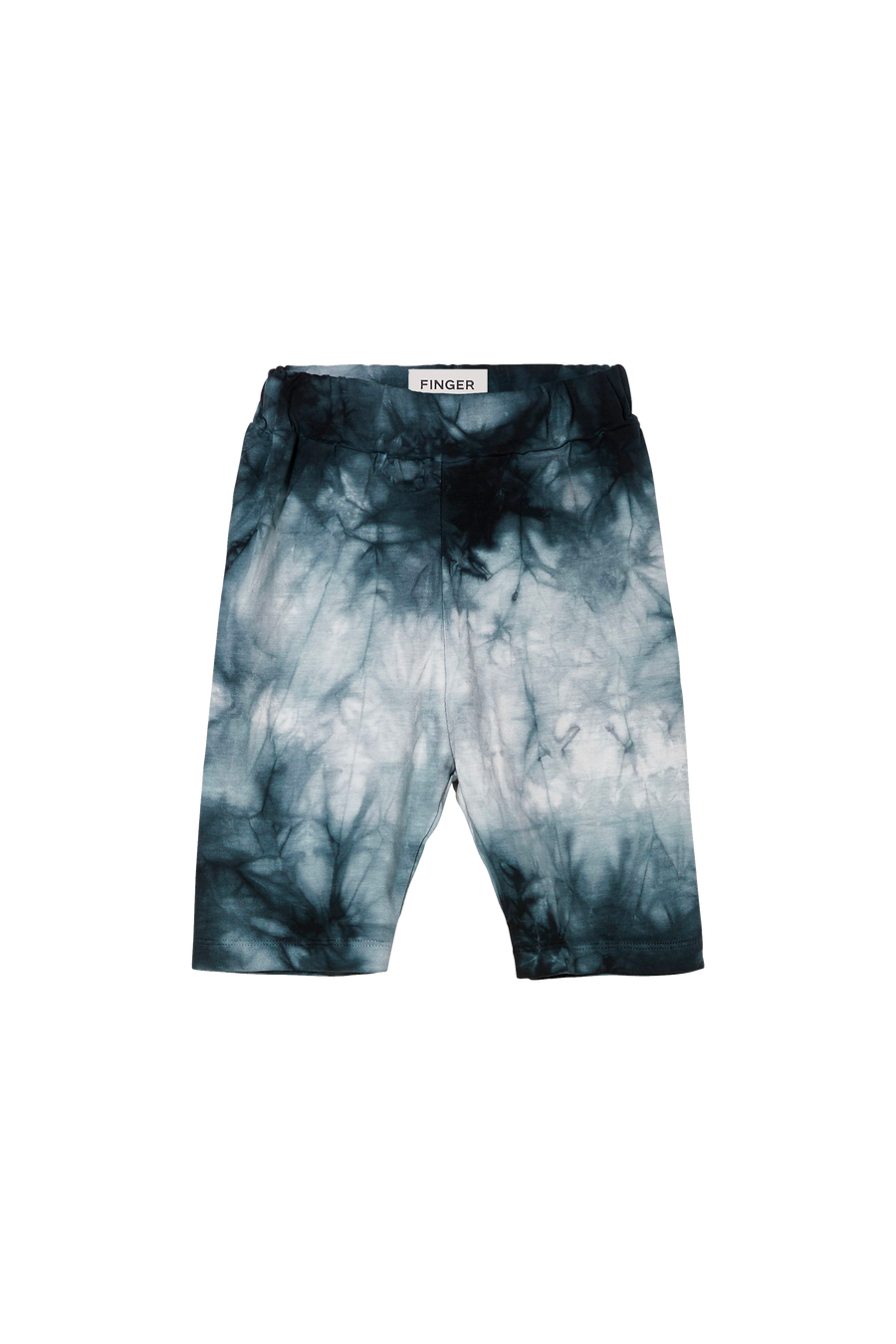 Finger in the Nose - Shorts - JENNER Soft Black Tie & Dye - Legging Short