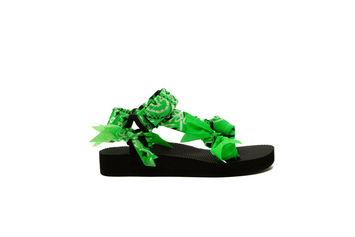 Sandals Kids Fluo Green