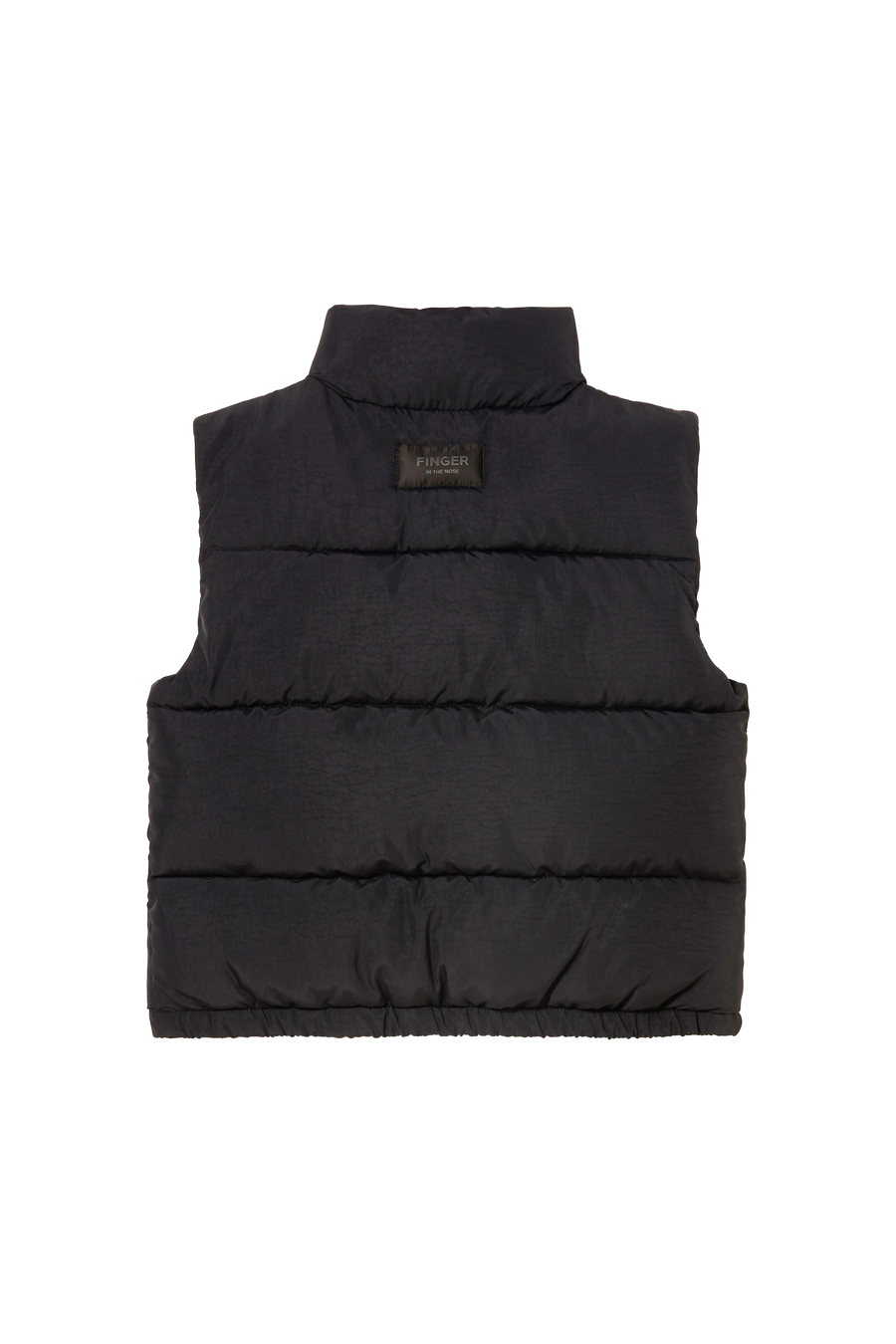 KIKOU Absolute Black - Sleeveless Padded Jacket