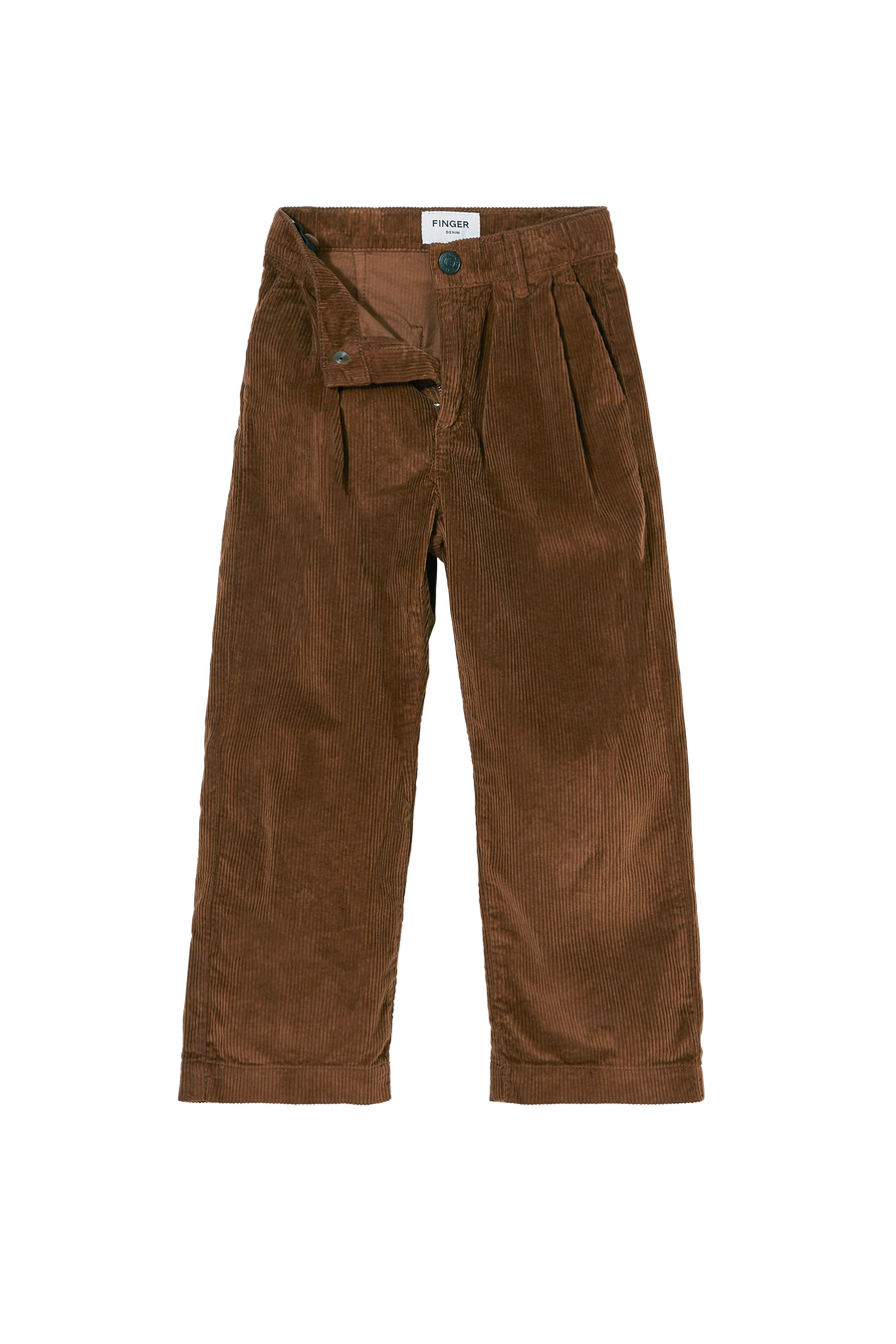 Finger in the Nose - Brown Loose fit Cropped Jeans