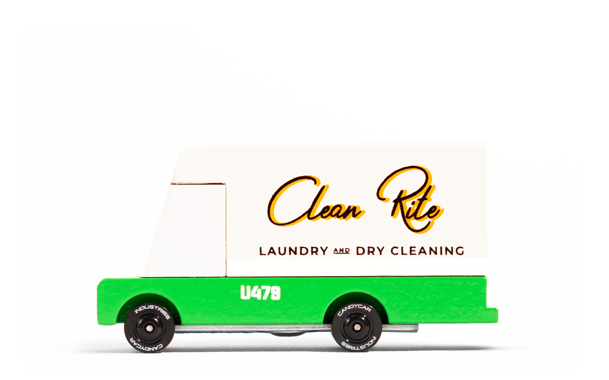 Jouet en bois - Laundry Van - voiture - Candylab