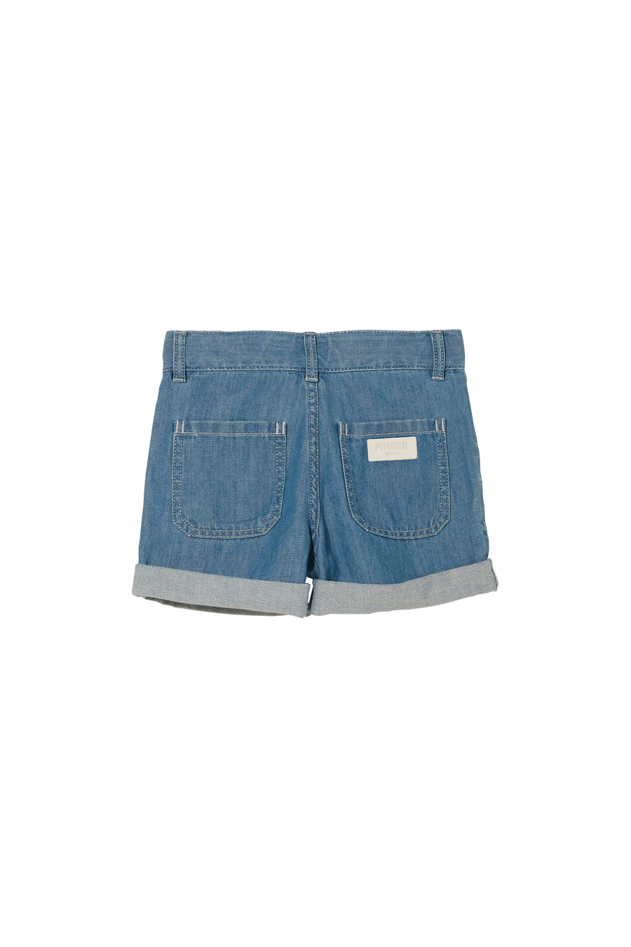 Finger in the Nose - Shorts - MARLIE Bleached Blue - Loose Fit Shorts