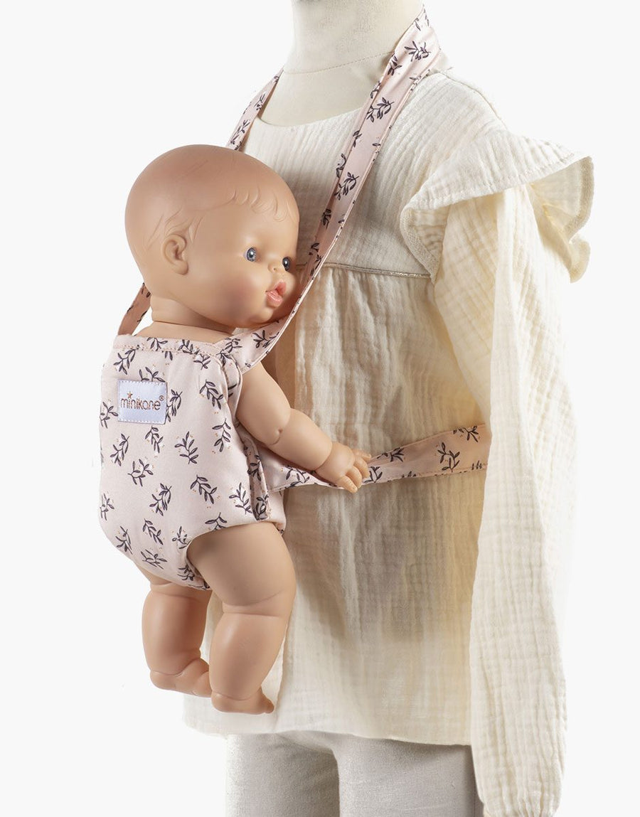 Gordis - Porte poupée en coton Oliviers