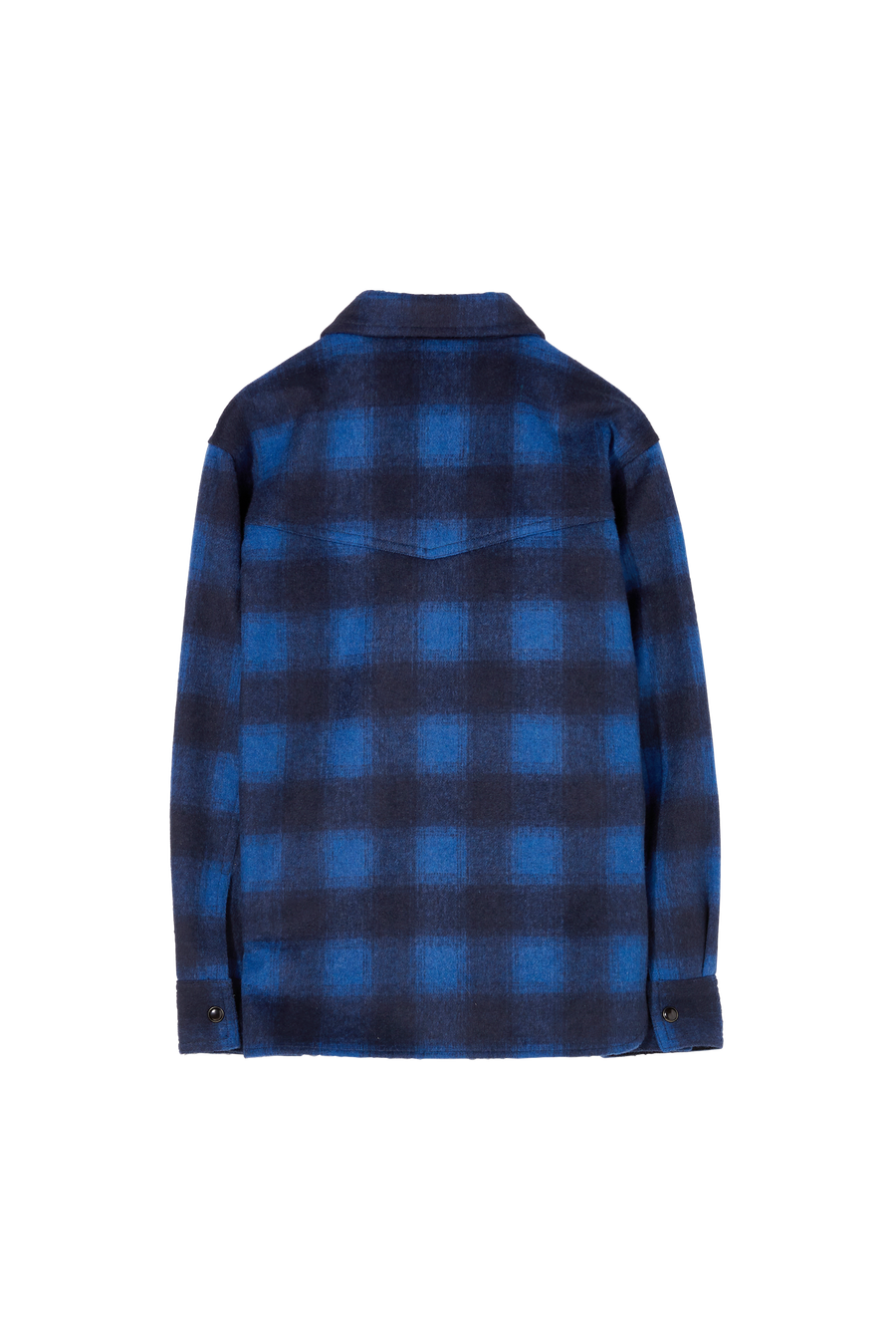 Finger in the Nose - Electric Blue Checkers Long Sleeve Shirt