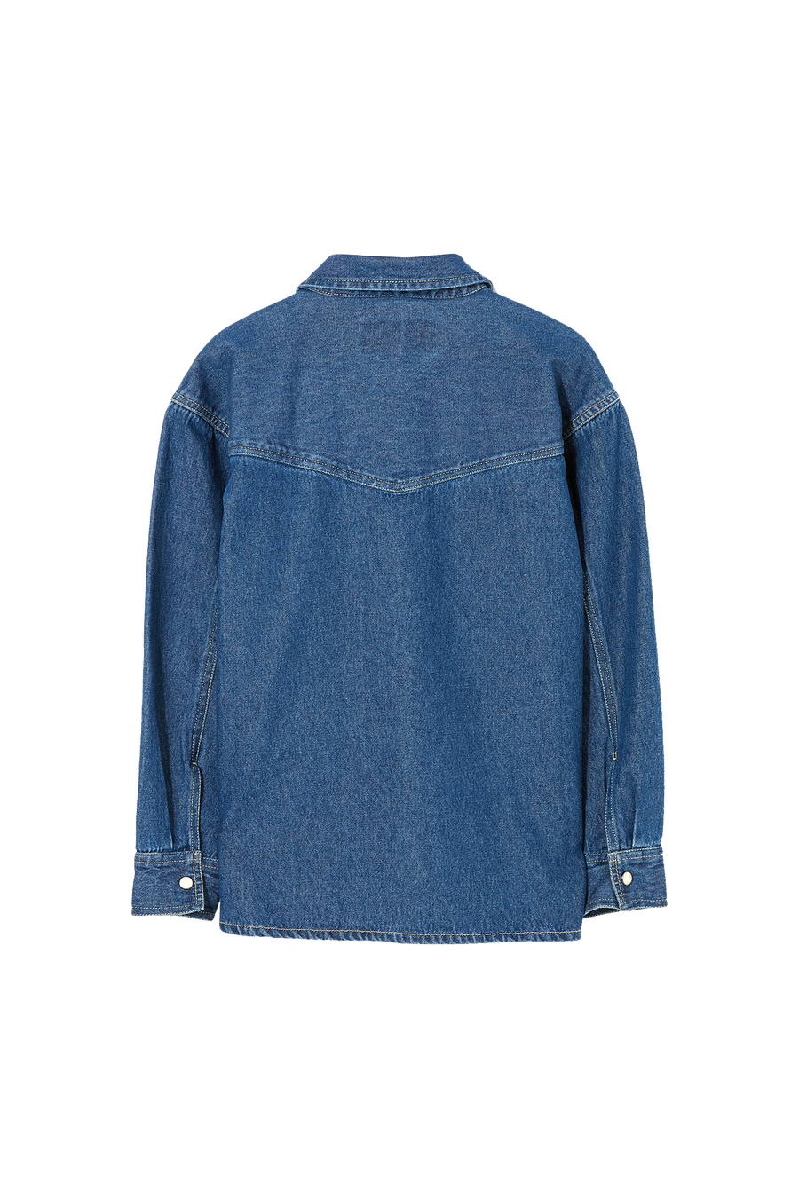 Finger in the Nose - Blue Denim - Long Sleeve Shirt