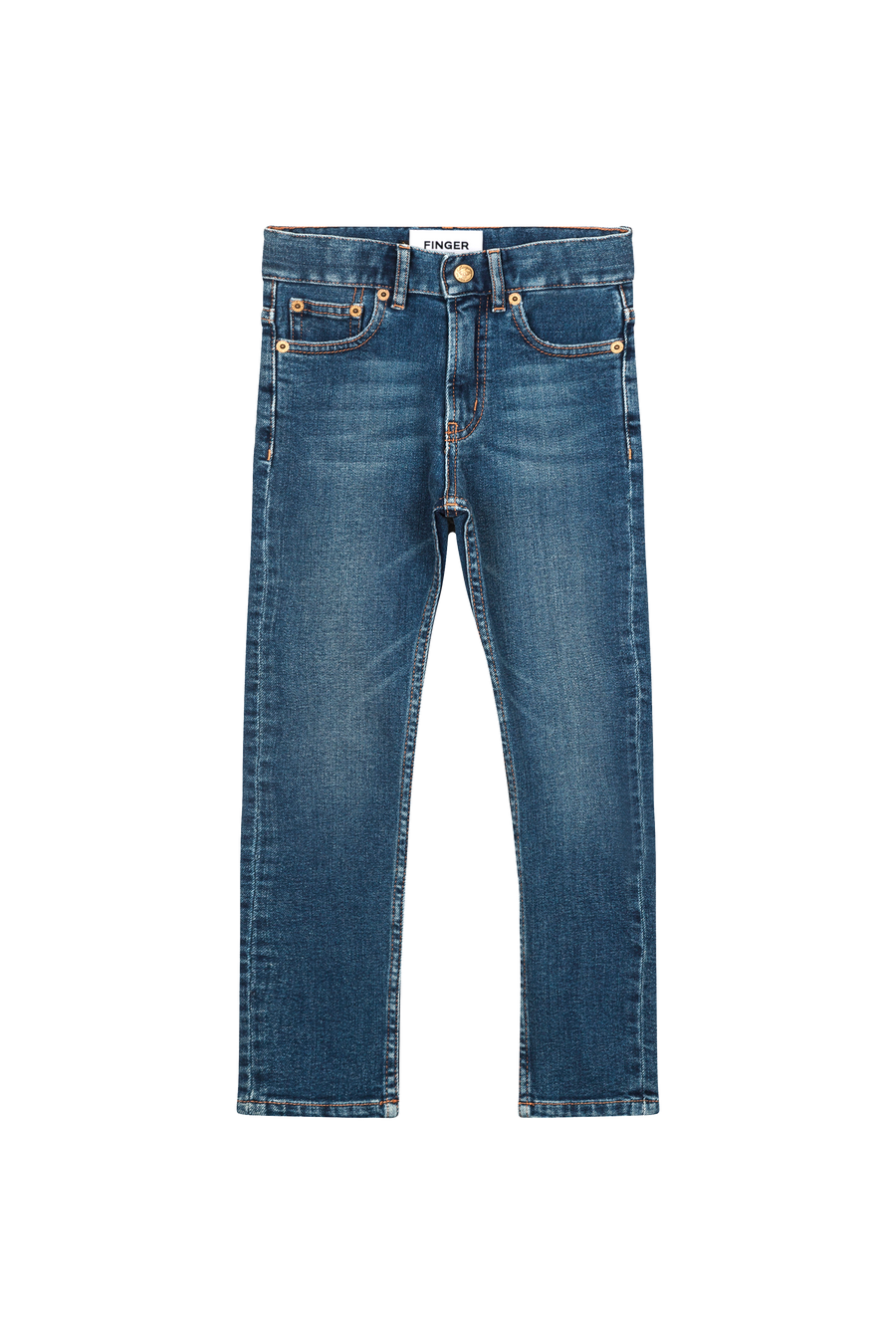 Finger in the Nose - Authentic Blue 5 Pockets Straight Fit Jeans