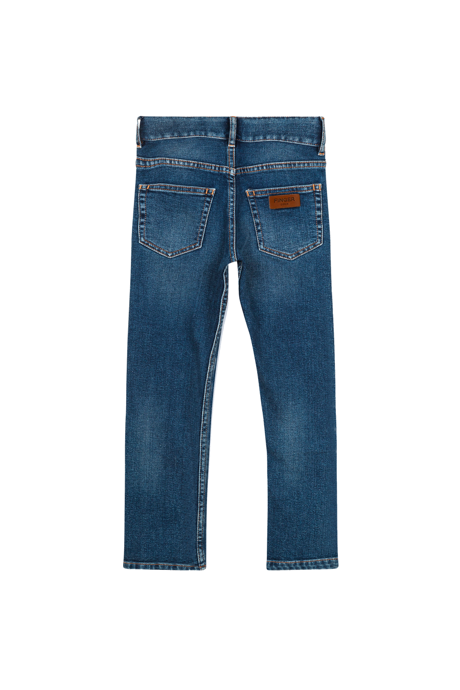 Finger in the Nose - Authentic Blue 5 Pockets Straight Fit Jeans