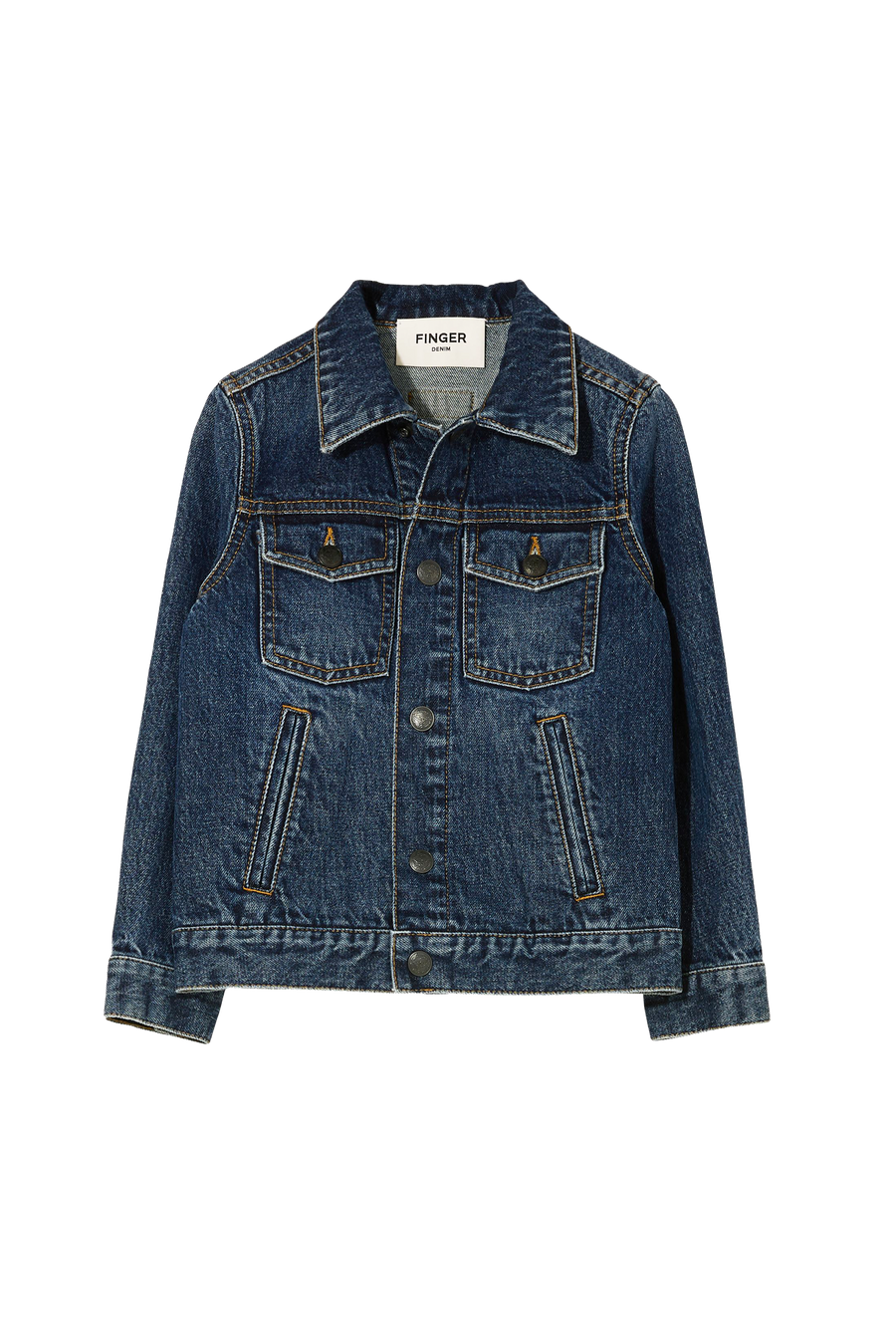 Finger in the Nose - Medium Blue Denim Jacket