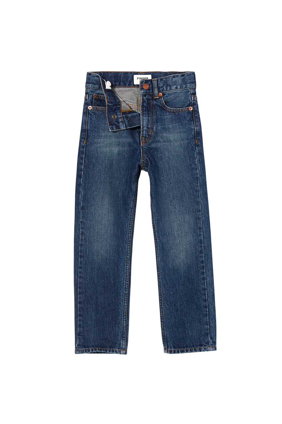 NORTON Authentic Blue - 5-Pocket Straight Fit Jeans