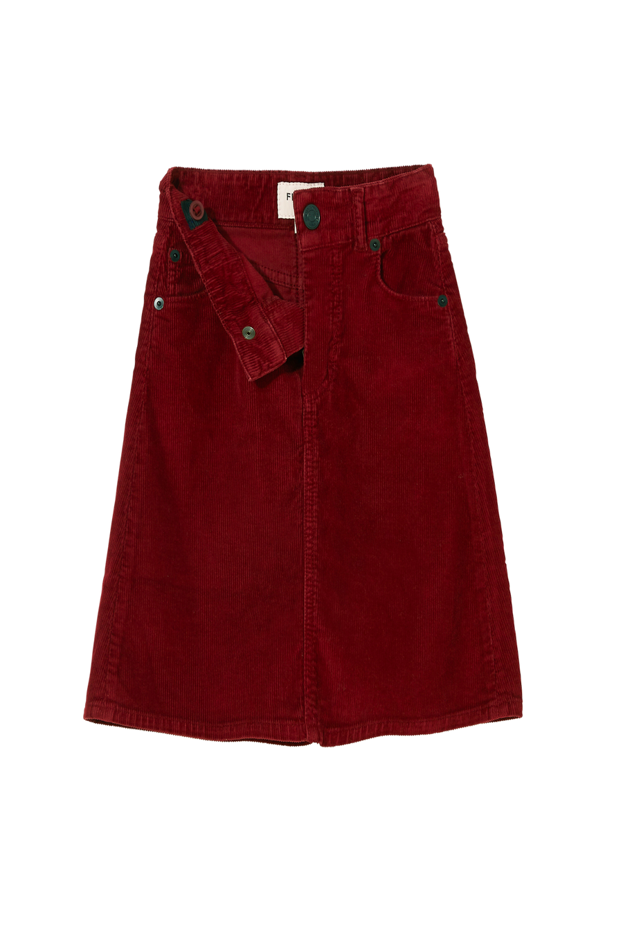 ODESSA Burgundy Cord - Skirt