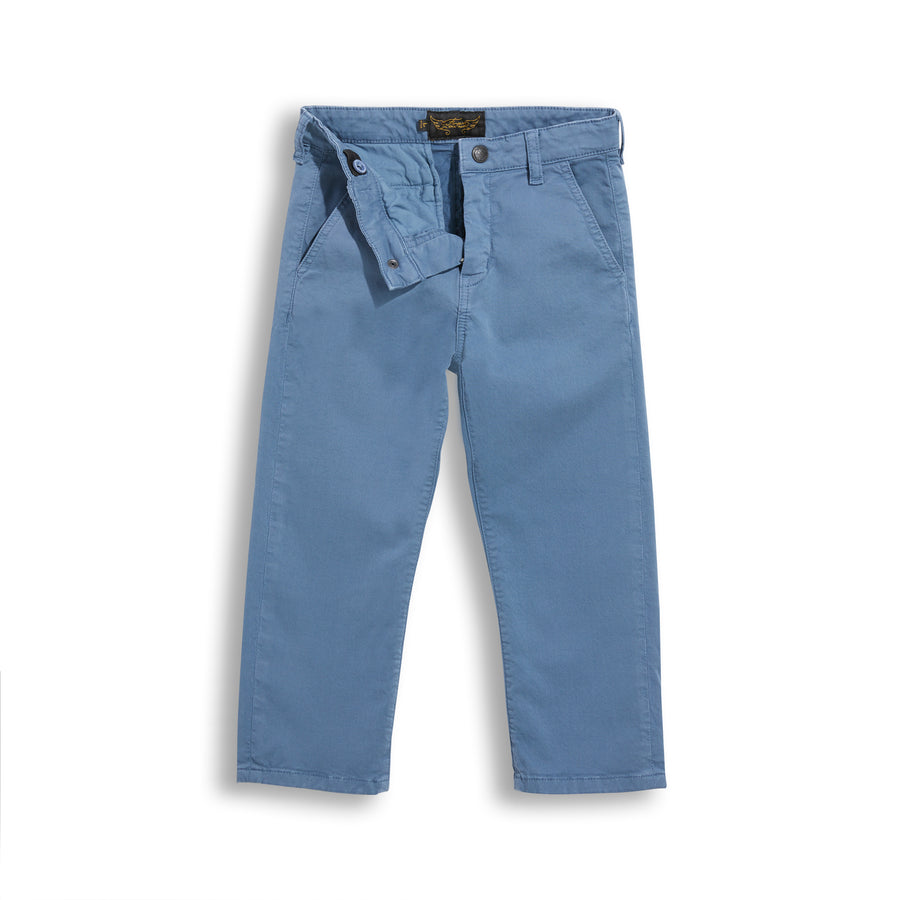 Portman Stone Blue - Chino Fit Pants