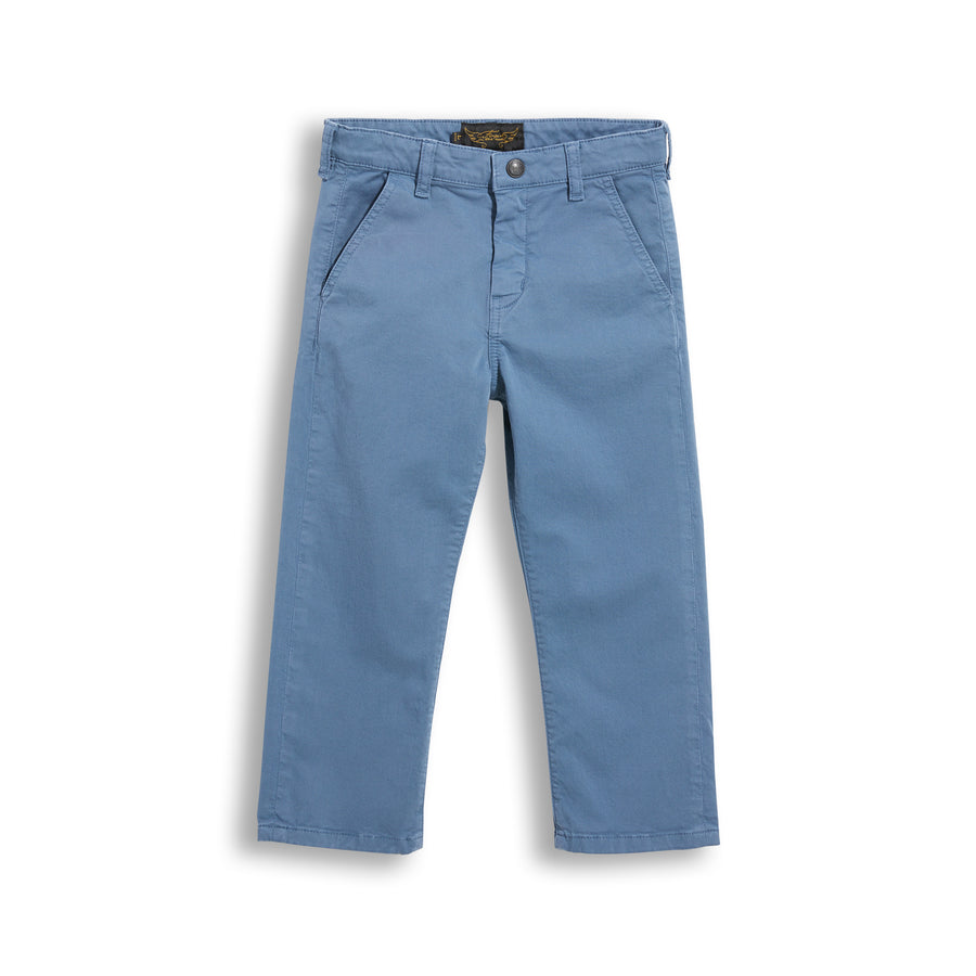 Portman Stone Blue - Chino Fit Pants