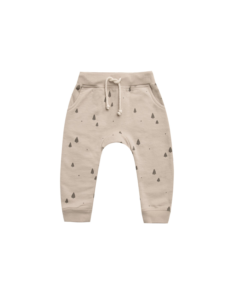 Sweatpants Trees Beige