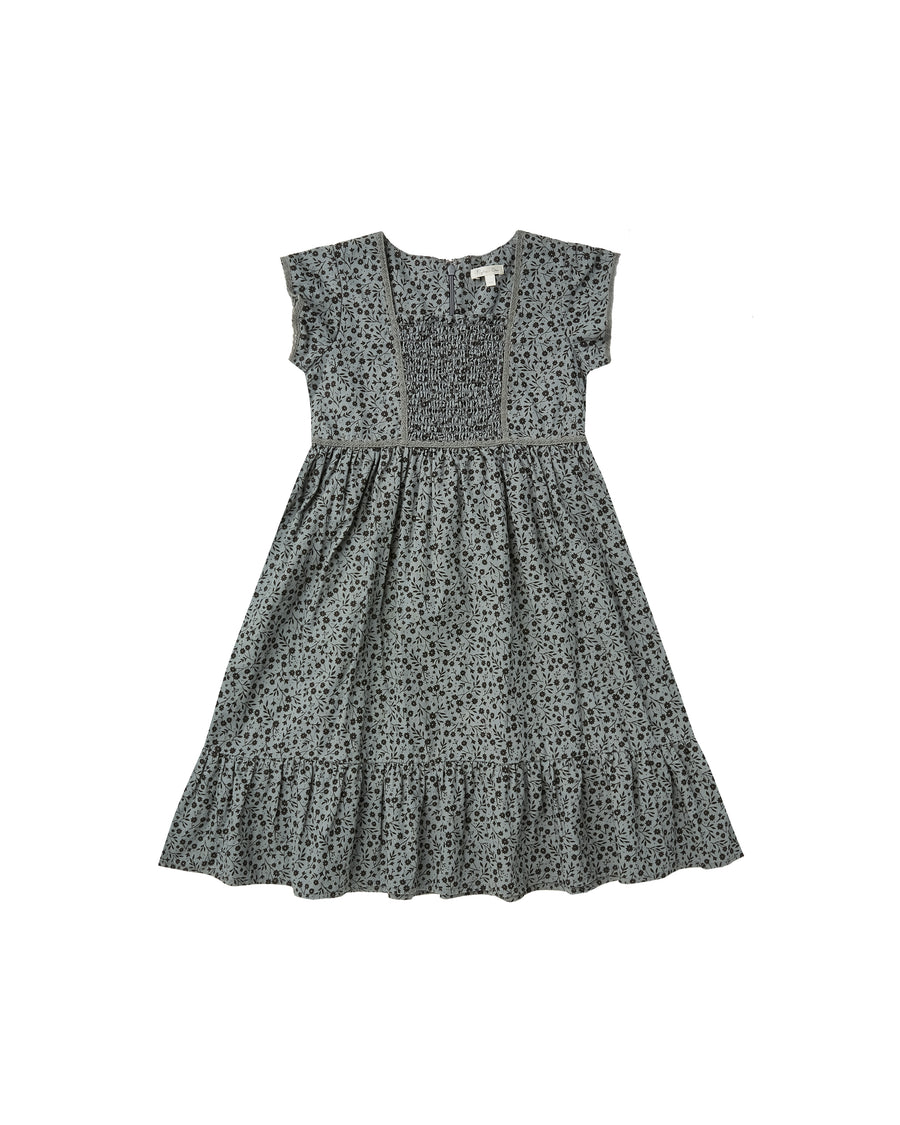 Madeline Dress Indigo Meadow Indigo