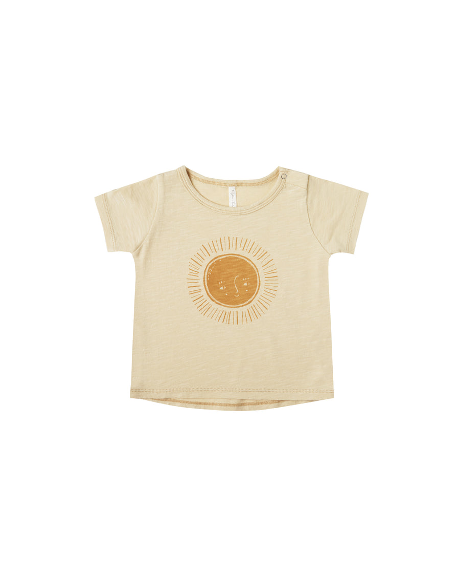 Rylee + Cru - T-shirts / Polos - Sun Basic Tee Butter