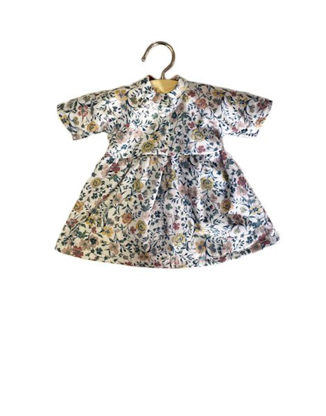 Amigas - Robe « FAUSTINE » Flowerly bleu