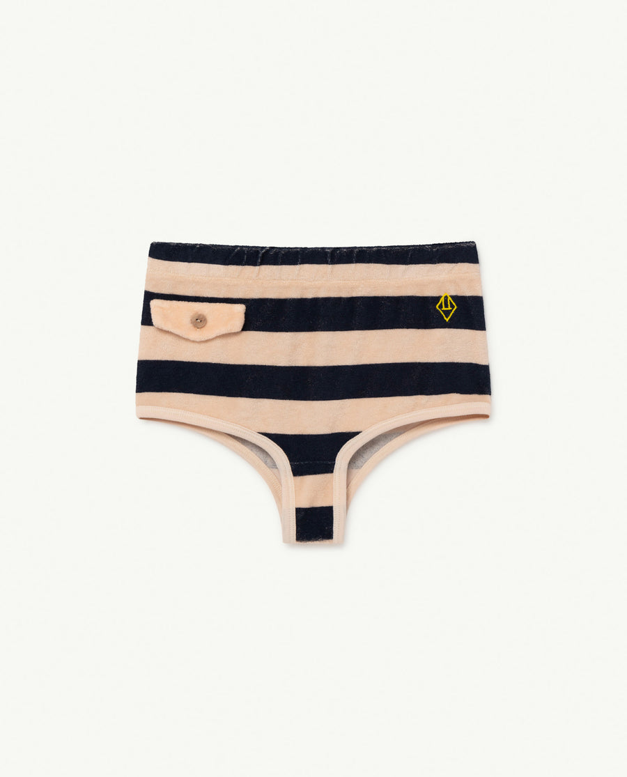 Chicken Kids Culotte Peachy Stripes