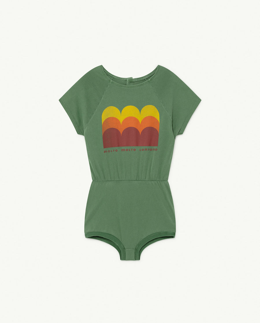 The Animals Observatory - Jumpsuits / Overalls - Rabbit Kids Body Green Molto