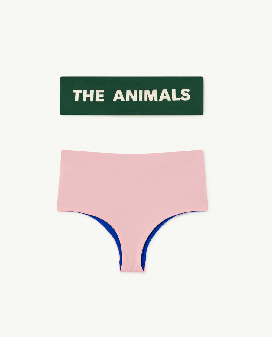 The Animals Observatory - Swimwear - Triton Kids Bikini Pink Observatory