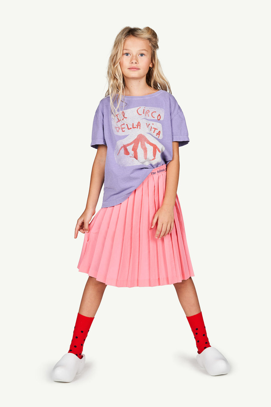 Cat Kids Skirt Pink The Animals