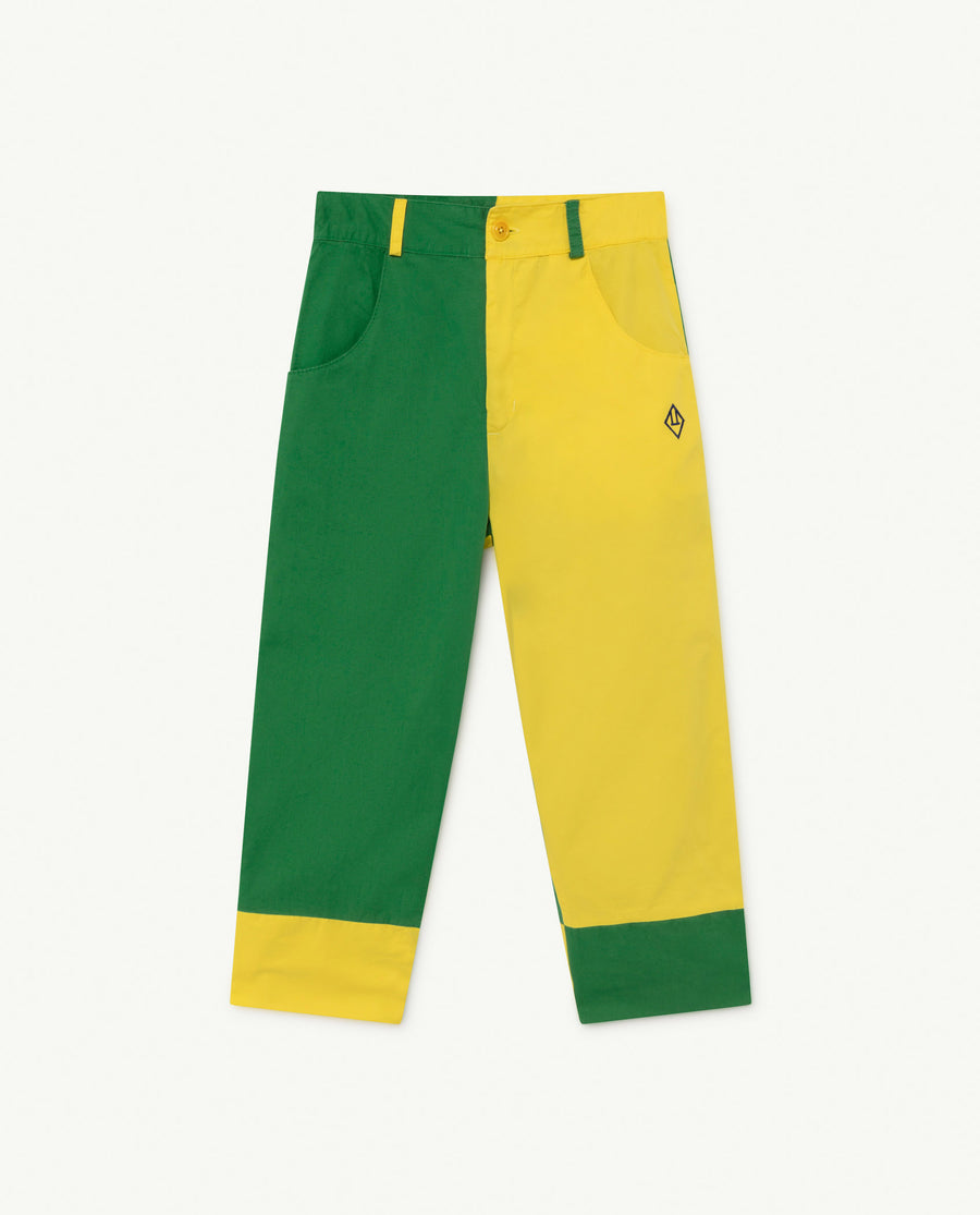 Colt Kids Trousers Bicolor Yelllow Logo