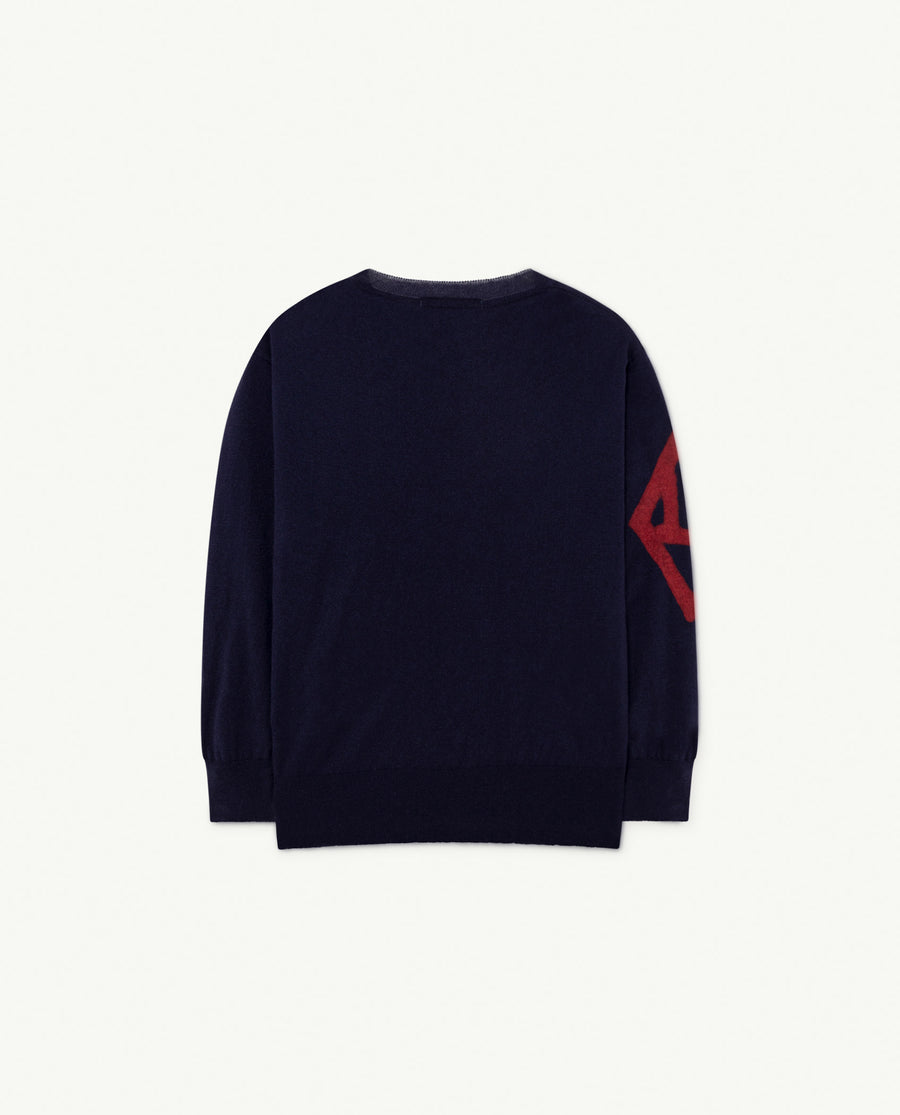 Bull Kids+ Sweater Navy The Animals