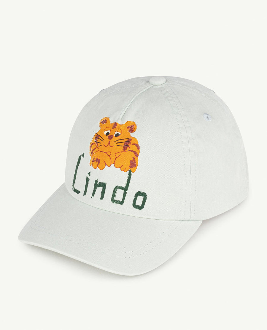 The Animals Observatory - Caps - Hamster Kids Cap Soft Blue Lindo Os