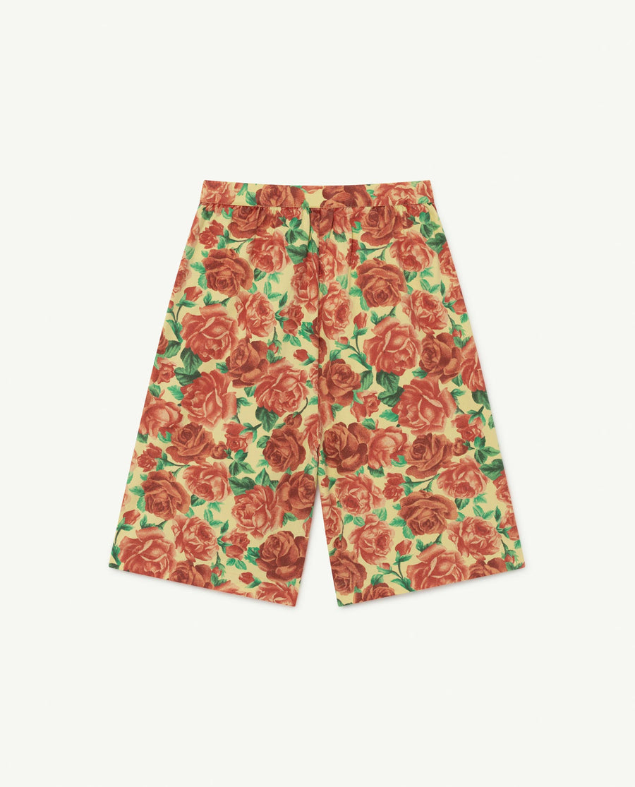 Buffalo Kids Trousers Soft Yellow Flowers