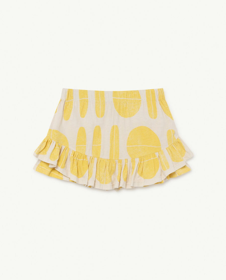 The Animals Observatory - Skirts - Kiwi Kids Skirt White Ovals