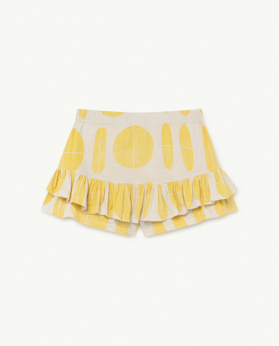 The Animals Observatory - Skirts - Kiwi Kids Skirt White Ovals