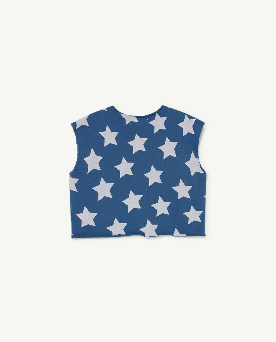 Prawn Kids T-Shirt Blue Stars