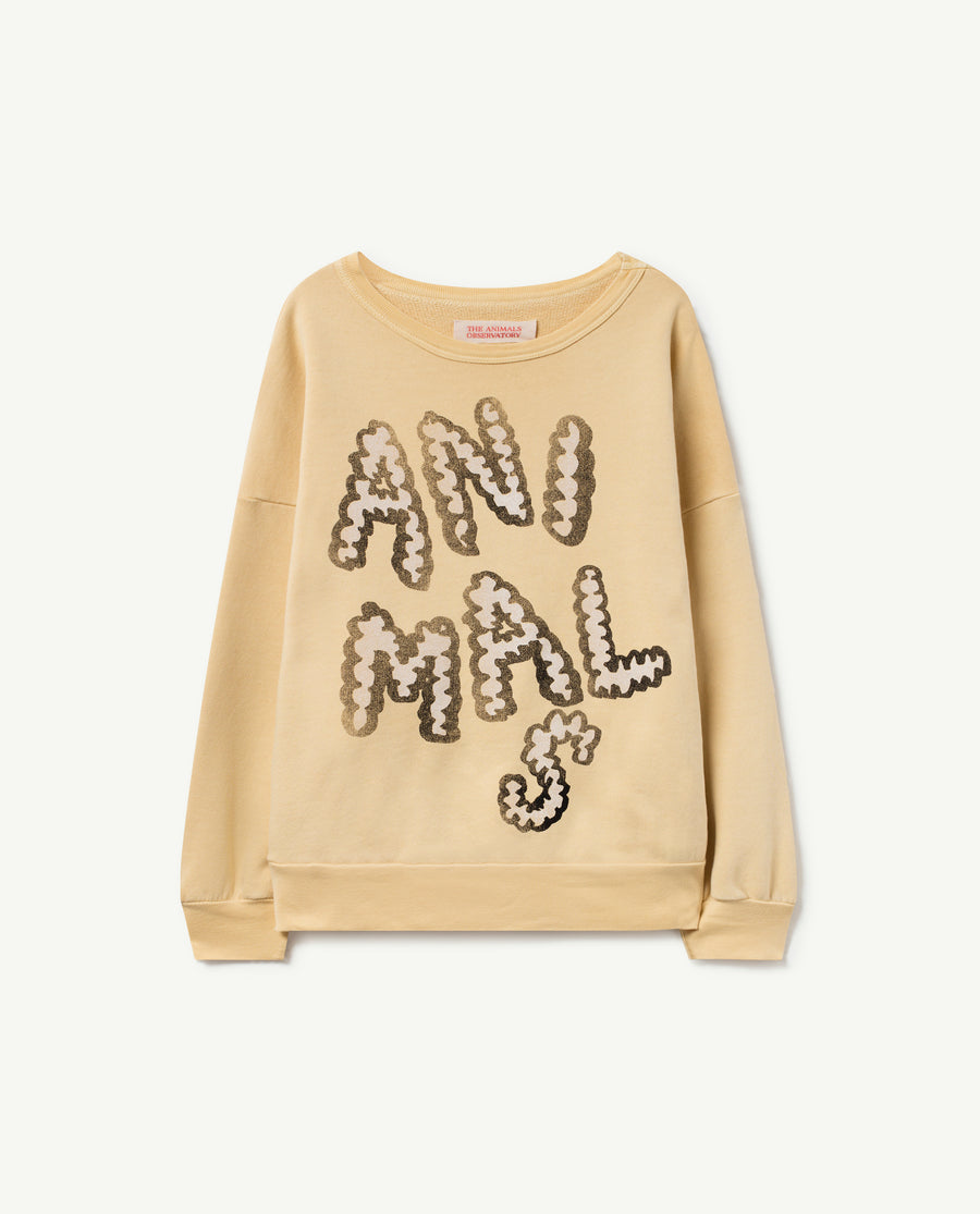 Yellow Sweatshirt - The Animals Observatory