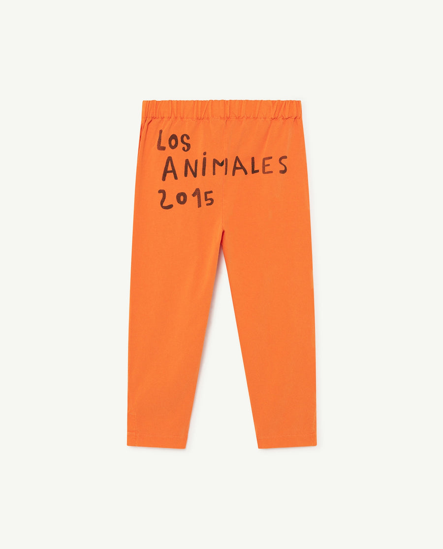 Camaleon Kids Pants Orange Logo