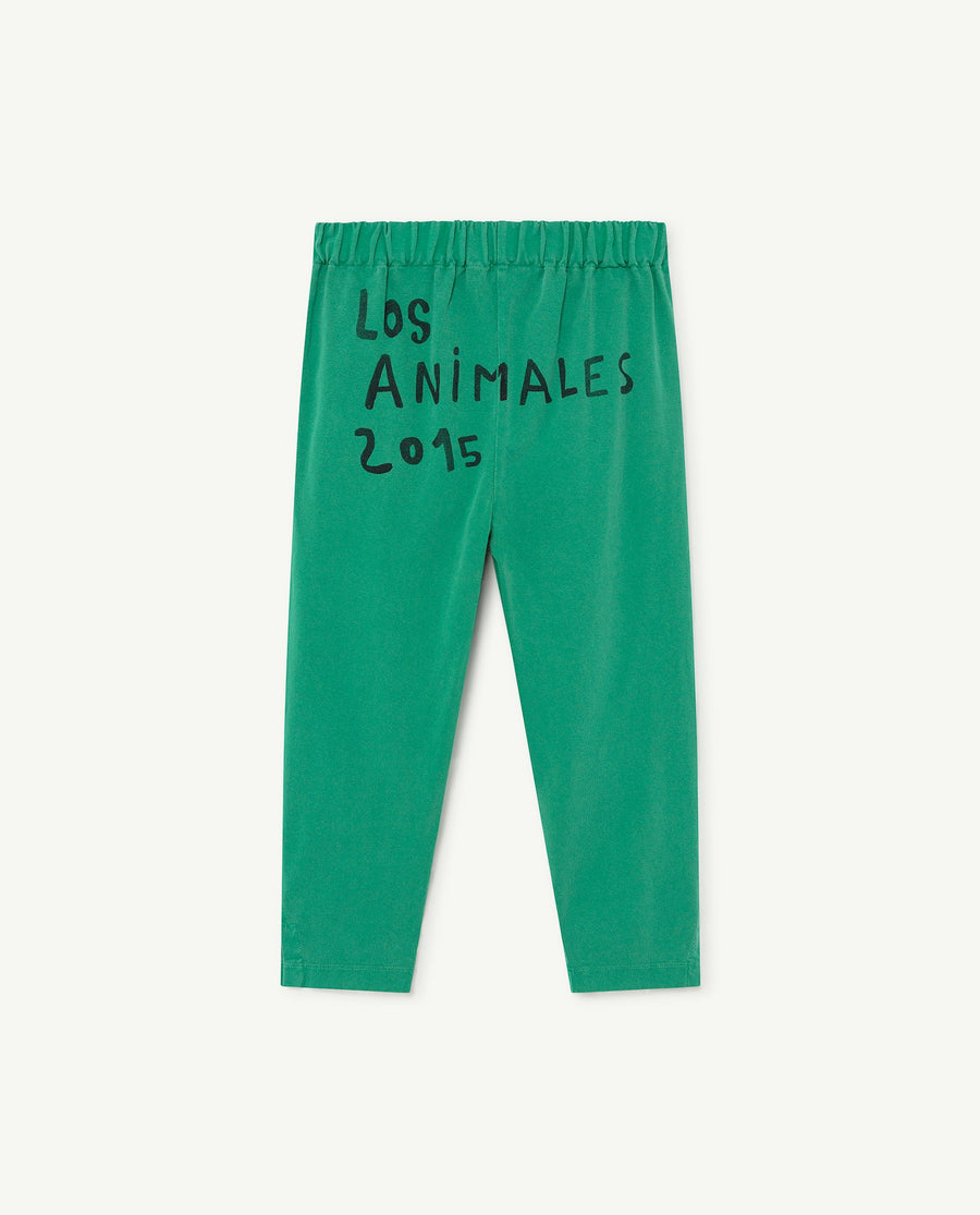 Camaleon Kids Pants Green Logo