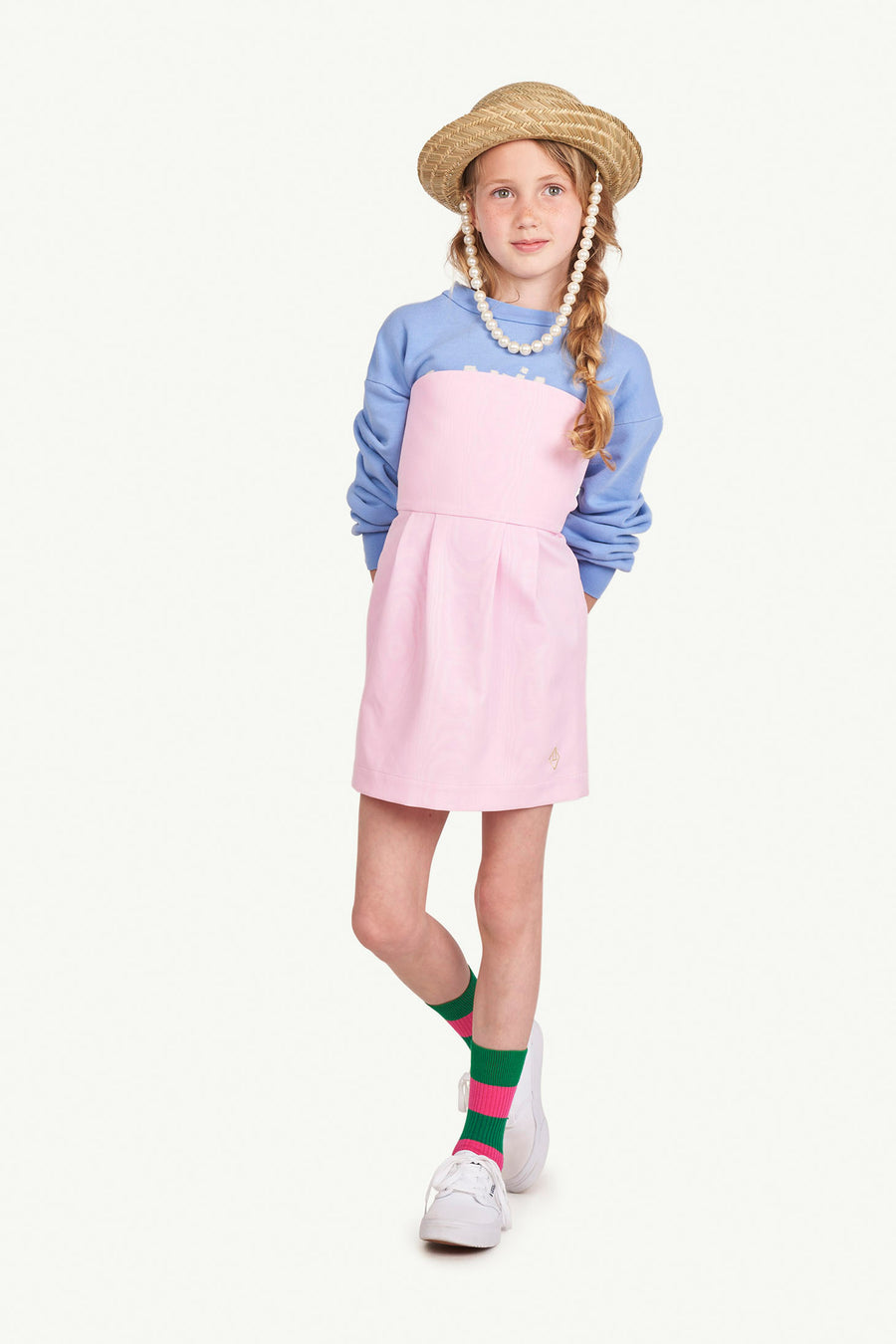 Moare Dragonfly Kids - Dress Pink Logo