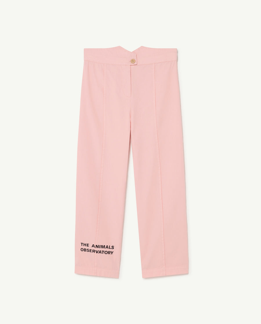 Porcupine Kids Pants Pink The Animals