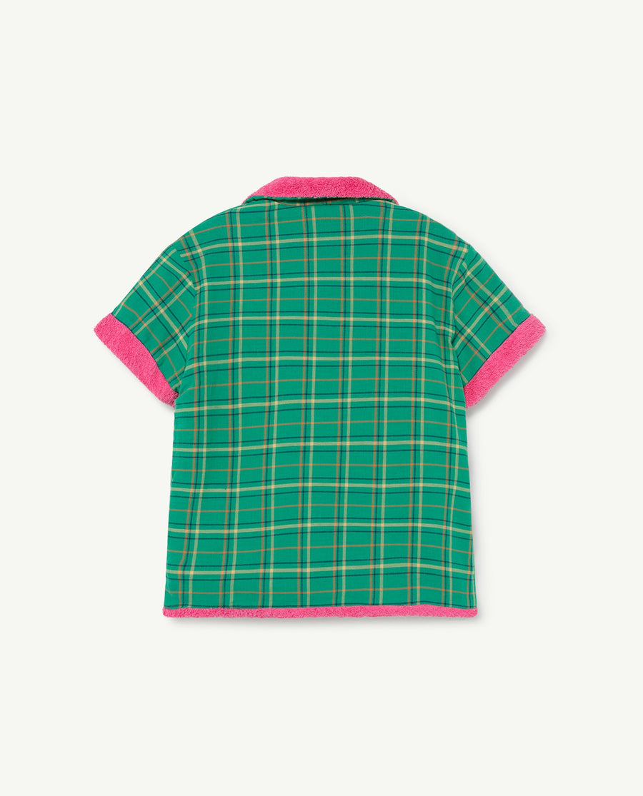 Whale Kids Shirt Green Logo