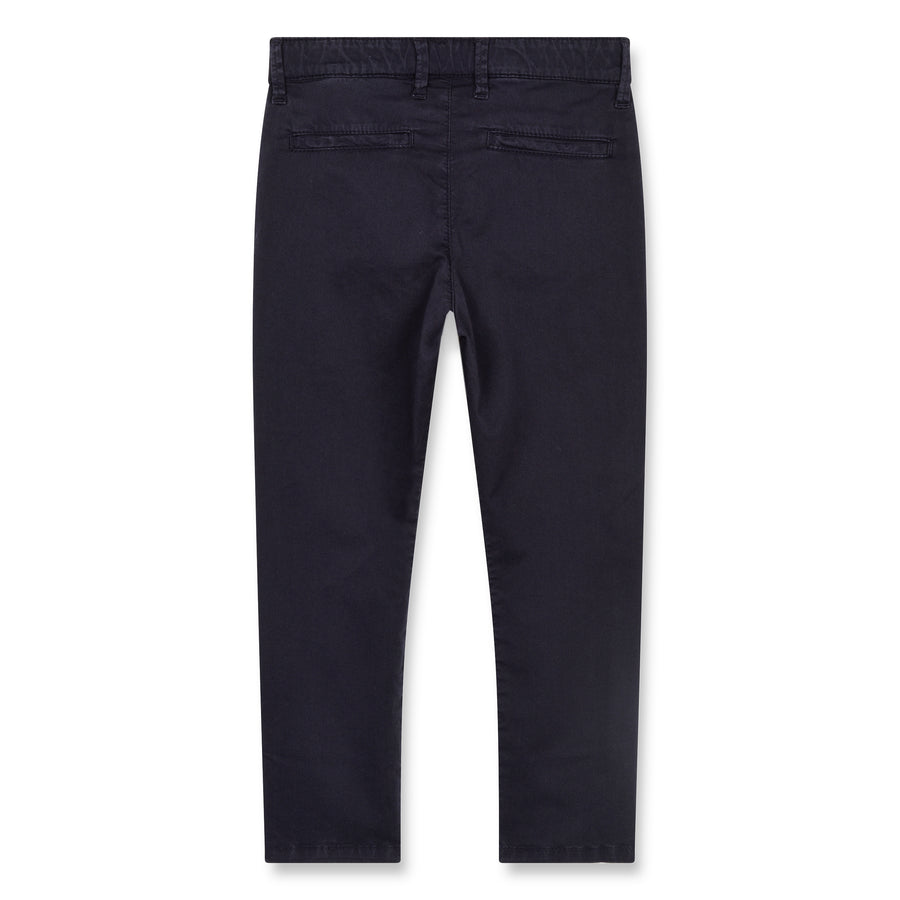 Scotty Super Navy - Boy Woven Chino Fit Pants