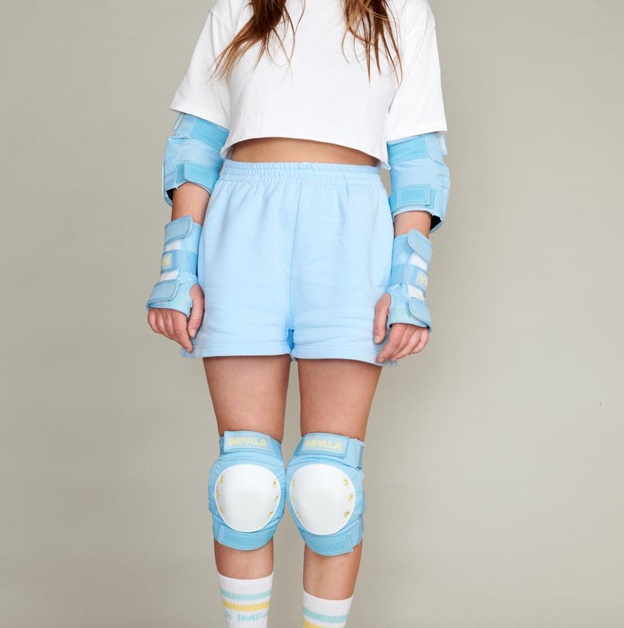 Protective Set - Sky Blue/Yellow