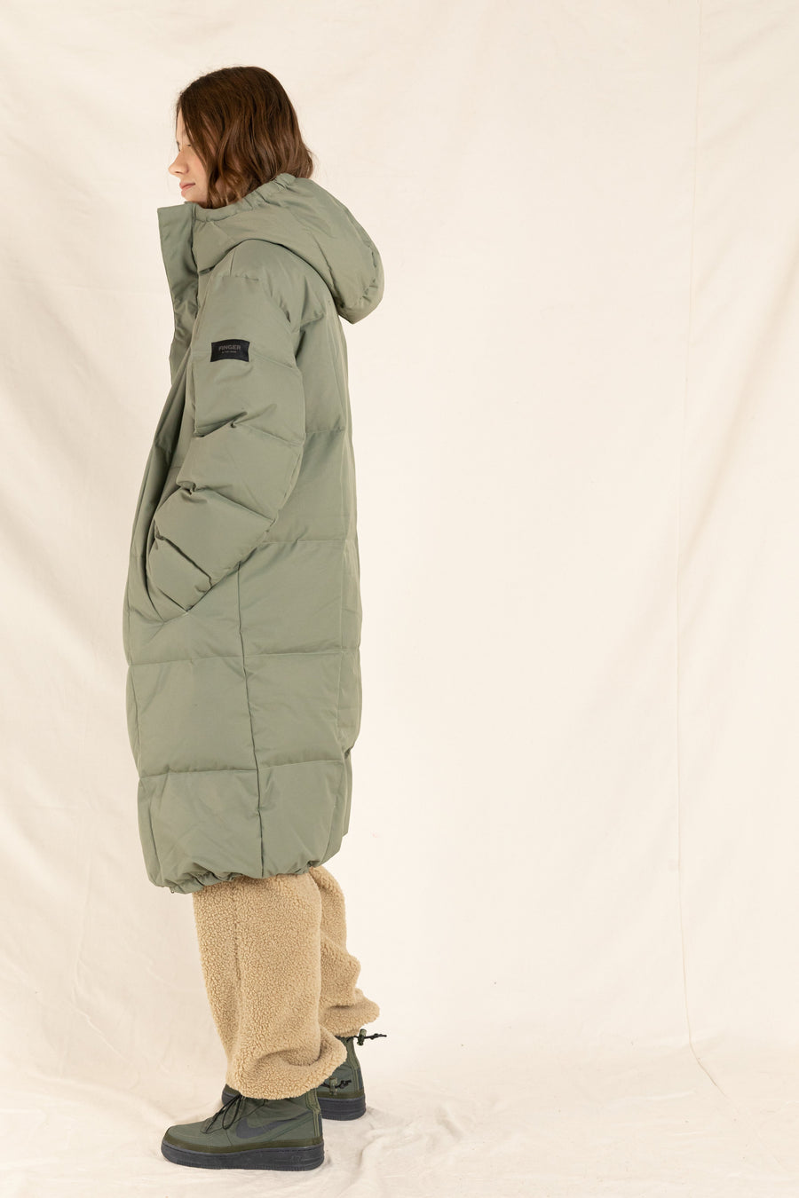 SNOWLONG Light Khaki - Down Coat