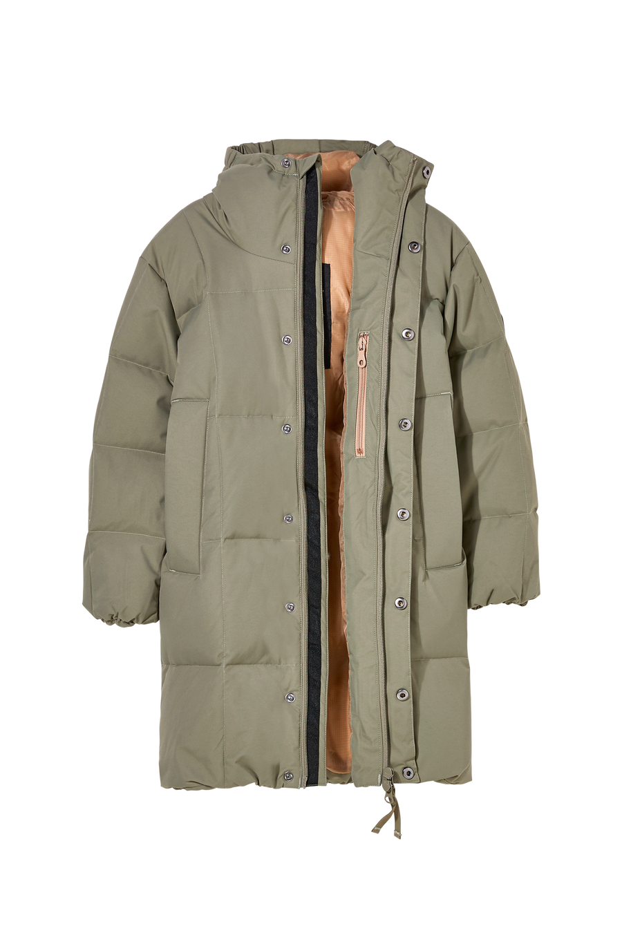 SNOWLONG Light Khaki - Down Coat