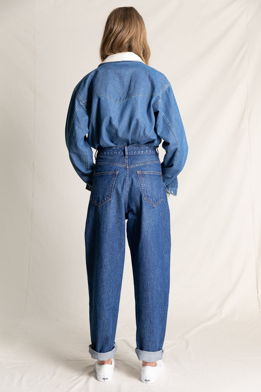 Finger in the Nose - Jeans - SOLANGE Medium Blue - Slouchy Fit Jeans