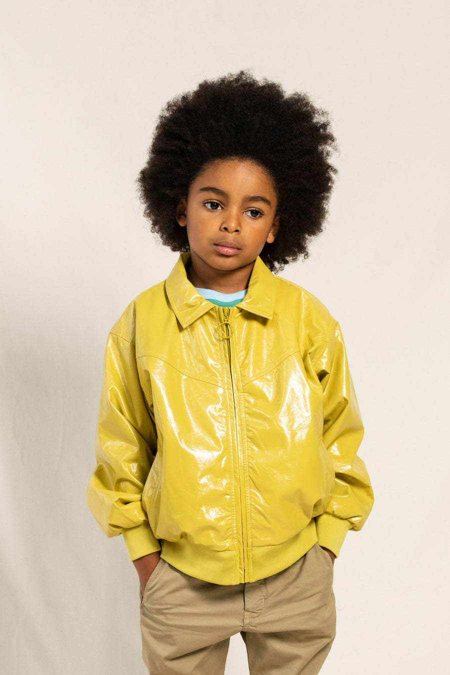 Finger in the Nose - Coats / Jackets - TWINNY Mustard - Harrington Jacket