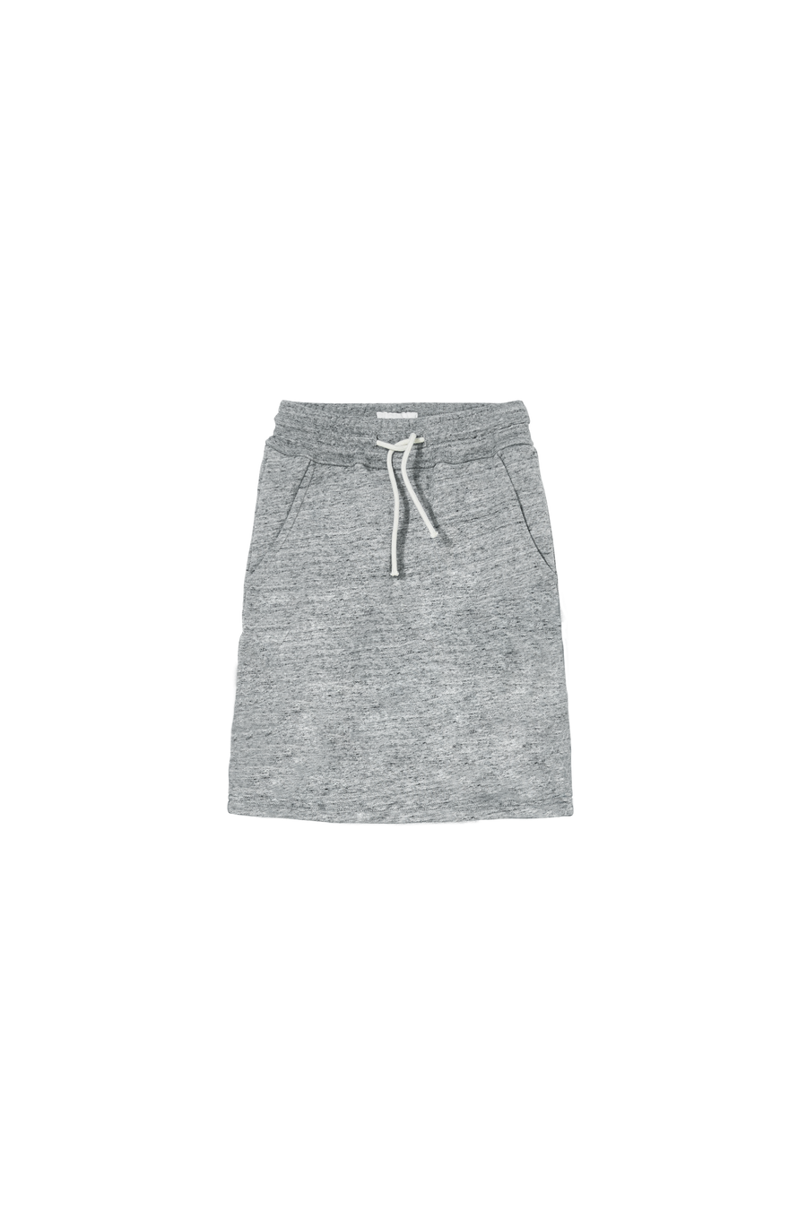 VANY Heather Grey - Long Fleece Skirt