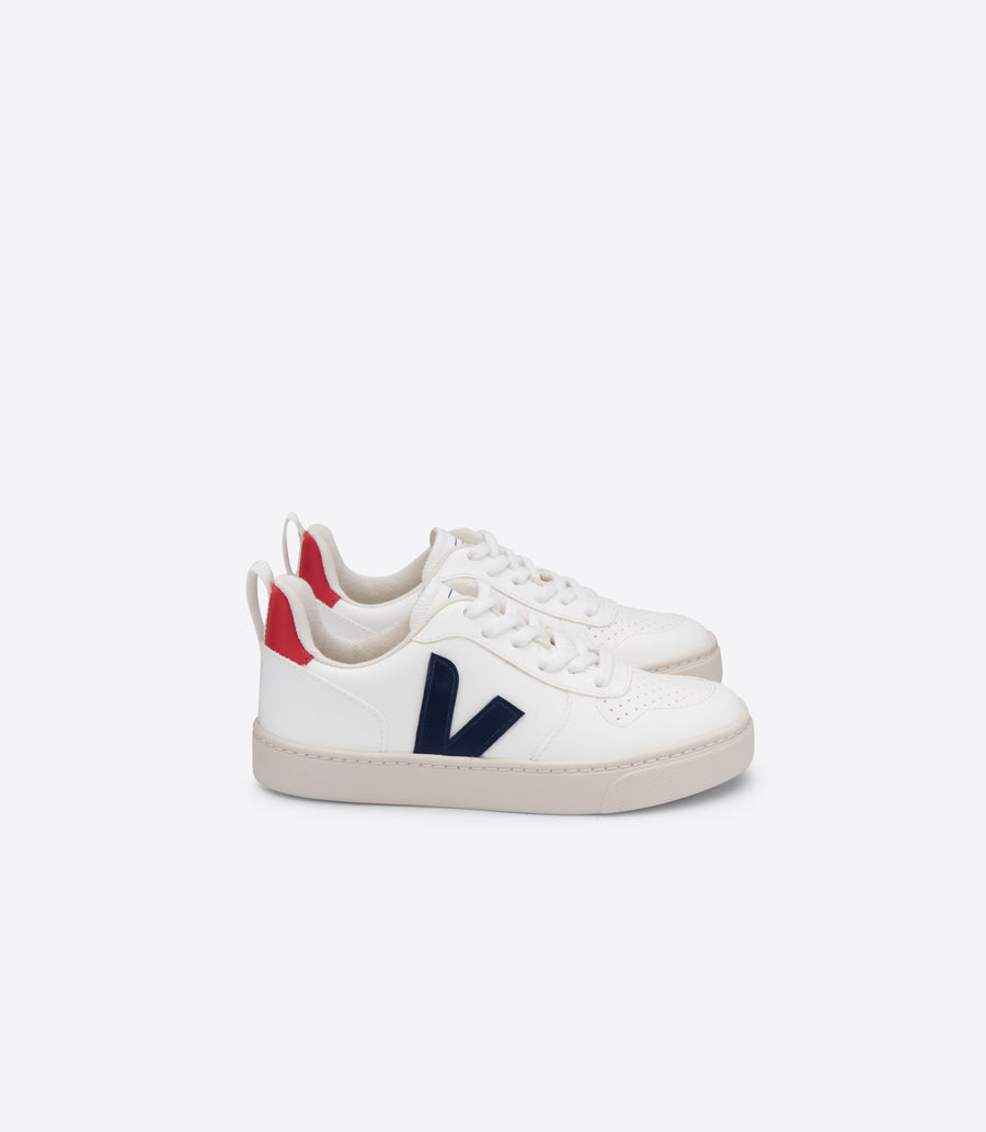 Veja - Sneakers - V-10 Laces Cwl White Cobalt Pekin Junior