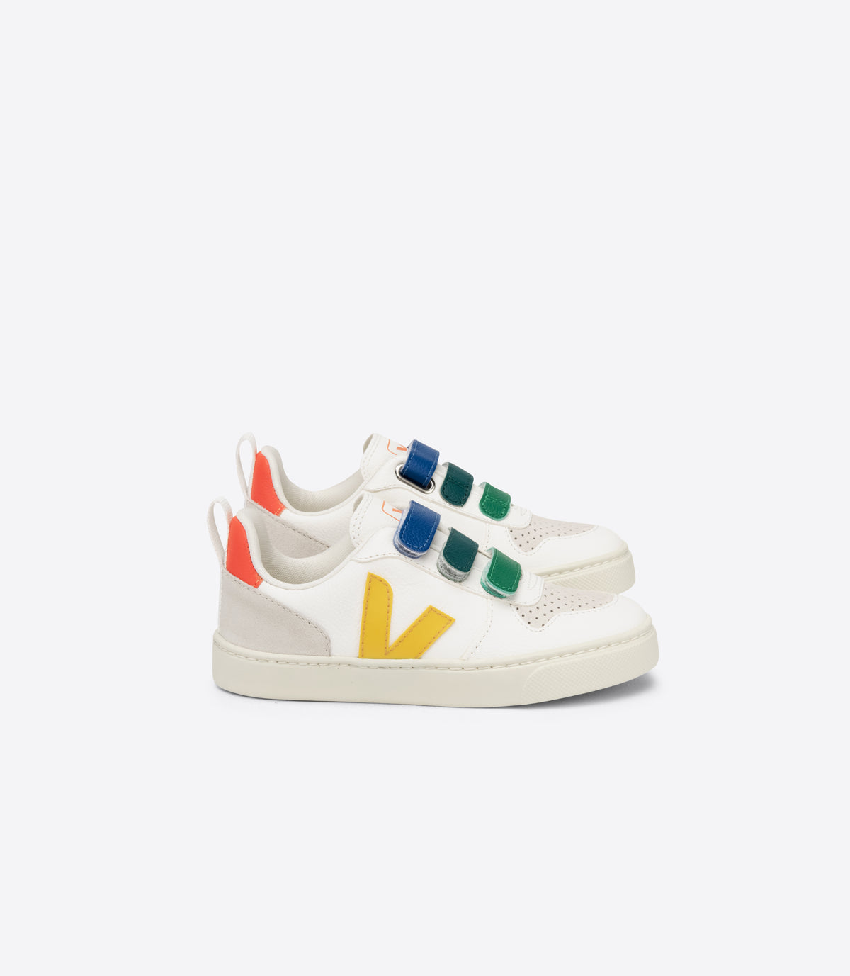Veja - Sneakers - V-10 Chromefree Multico White Ouro